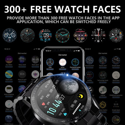 Smartwatch with Steel Band and Bluetooth Calling