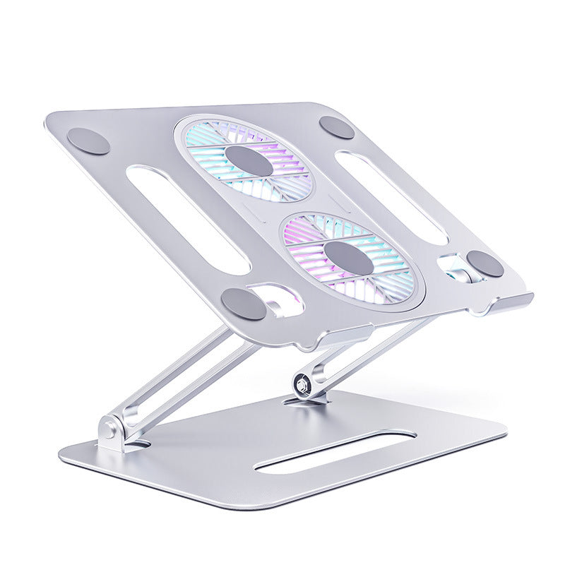 Laptop Stand with Height Adjustment and Cooling Feature